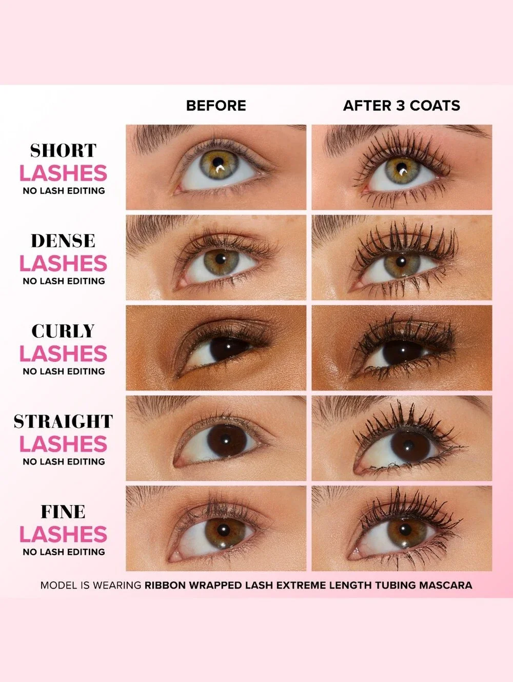 Too Faced Ribbon Mascara Travel Duo - BLACK